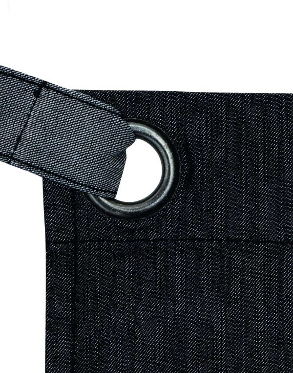 'DOMAIN' CONTRAST DENIM WAIST APRON