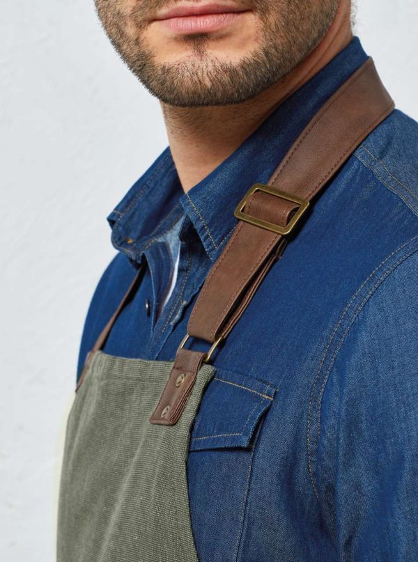 'ANNEX' OXFORD BIB APRON