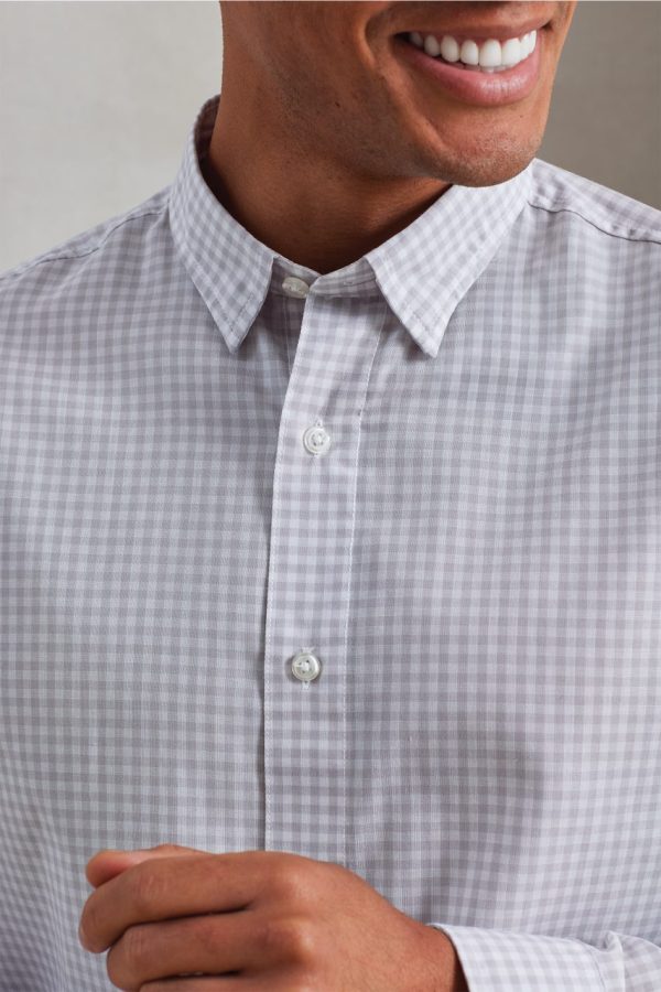 'MAXTON' CHECK MEN'S LONG SLEEVE SHIRT