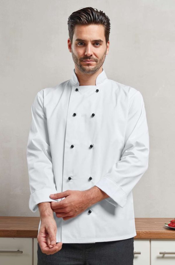 ‘CUISINE' LONG SLEEVE CHEF’S JACKET