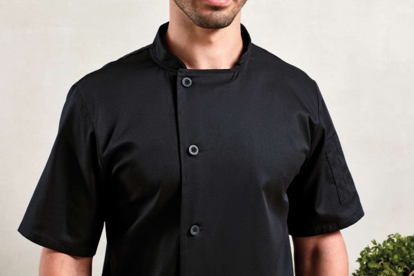 'ESSENTIAL' SHORT SLEEVE CHEF'S JACKET